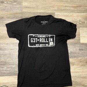 Nickelback G3T Roll1n North American Tour 2023 T-Shirt Mens Size S Band Concert